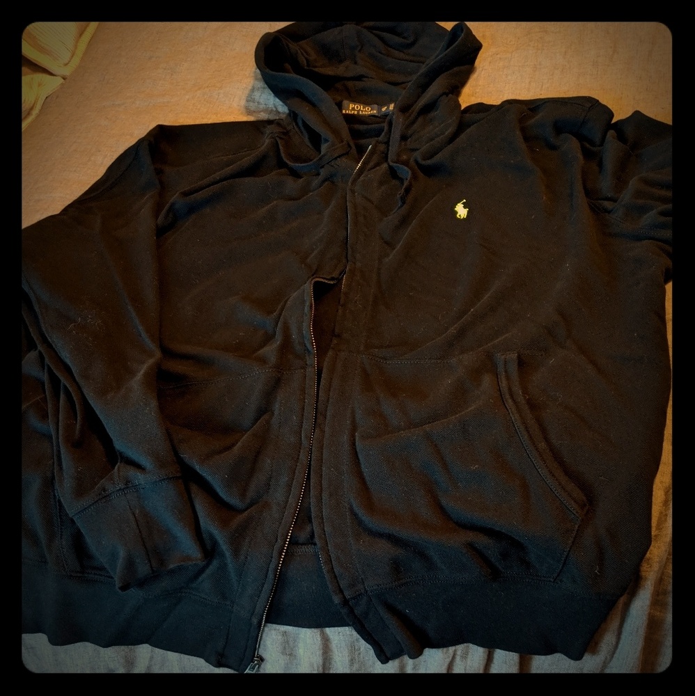 Men's Polo Zip-up hoodie